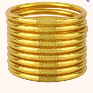 Budha Girl Medium Serenity Gold All Weather Bangles